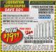 Harbor Freight Coupon 7 PIECE RATCHETING COMBINATION WRENCH SETS Lot No. 96654/61396/62571/95552/61400/62572 Expired: 3/31/17 - $19.99