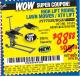 Harbor Freight Coupon PITTSBURGH 300 LB. ATV/LAWN MOWER LIFT Lot No. 61523/60395/62493 Expired: 7/11/15 - $88.88