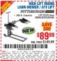 Harbor Freight Coupon HIGH LIFT RIDING LAWN MOWER/ATV LIFT Lot No. 61523/60395/62325/62493 Expired: 10/18/15 - $89.99