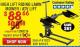 Harbor Freight Coupon PITTSBURGH 300 LB. ATV/LAWN MOWER LIFT Lot No. 61523/60395/62493 Expired: 8/31/15 - $88.66