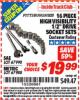 Harbor Freight ITC Coupon 16 PIECE HIGH VISIBILITY 1/2" DRIVE SOCKET SETS Lot No. 67990/67988 Expired: 4/30/16 - $19.99