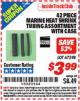 Harbor Freight ITC Coupon 42 PIECE MARINE HEAT SHRINK TUBING ASSORMENT WITH CASE Lot No. 67598 Expired: 4/30/16 - $3.99
