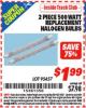 Harbor Freight ITC Coupon 2 PIECE 500 WATT REPLACEMENT HALOGEN BULBS Lot No. 95457 Expired: 4/30/16 - $1.99