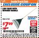 Harbor Freight ITC Coupon ONE STOP GARDENS LEAF RAKE WITH WOOD HANDLE Lot No. 67535 Expired: 4/30/18 - $7.99