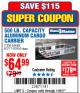 Harbor Freight Coupon 500 LB. CAPACITY ALUMINUM CARGO CARRIER Lot No. 92655/69688/60771 Expired: 11/6/17 - $64.99
