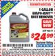 Harbor Freight ITC Coupon 1 GALLON EVAPO-RUST RUST REMOVER Lot No. 96431 Expired: 4/30/16 - $24.99