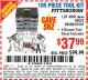 Harbor Freight Coupon PITTSBURGH TOOL SET WITH 4-DRAWER CHEST, 105 PIECE Lot No. 4030 Expired: 9/20/15 - $37.99