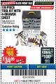 Harbor Freight Coupon 105 PIECE TOOL KIT WITH 4-DRAWER CHEST Lot No. 4030/69323/69380/61591 Expired: 12/3/17 - $34.99