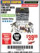 Harbor Freight Coupon PITTSBURGH TOOL SET WITH 4-DRAWER CHEST, 105 PIECE Lot No. 4030 Expired: 4/9/18 - $39.99