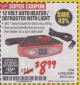 Harbor Freight Coupon 12 VOLT AUTO HEATER/DEFROSTER WITH LIGHT Lot No. 61598/60525/96144 Expired: 1/31/18 - $8.99