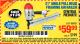 Harbor Freight Coupon 21 DEG ANGLE FULL HEAD FRAMING AIR NAILER Lot No. 69927/63175 Expired: 6/11/16 - $59.99