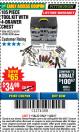 Harbor Freight Coupon 105 PIECE TOOL KIT WITH 4-DRAWER CHEST Lot No. 69323/69380/61591 Expired: 11/22/17 - $34.99