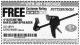 Harbor Freight FREE Coupon 4" RATCHETING BAR CLAMP/SPREADER Lot No. 46805/62242/68974 Expired: 8/31/16 - FWP