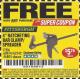 Harbor Freight FREE Coupon 4" RATCHETING BAR CLAMP/SPREADER Lot No. 46805/62242/68974 Expired: 5/31/17 - FWP
