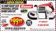 Harbor Freight Coupon BAUER 10 AMP DEEP CUT VARIABLE SPEED BAND SAW KIT Lot No. 63763/64194/63444 Expired: 5/31/17 - $99.99