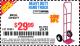 Harbor Freight Coupon HEAVY DUTY HAND TRUCK Lot No. 62775/3163/62776/62973/95061 Expired: 8/8/15 - $29.99