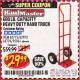 Harbor Freight Coupon HEAVY DUTY HAND TRUCK Lot No. 62775/3163/62776/62973/95061 Expired: 5/31/17 - $29.99