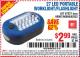 Harbor Freight Coupon LED PORTABLE WORKLIGHT/FLASHLIGHT Lot No. 63878/63991/64005/69567/60566/63601/67227 Expired: 8/25/15 - $2.99