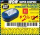 Harbor Freight Coupon LED PORTABLE WORKLIGHT/FLASHLIGHT Lot No. 63878/63991/64005/69567/60566/63601/67227 Expired: 7/27/15 - $2.86