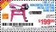 Harbor Freight Coupon 1 HP, HORIZONTAL/VERTICAL METAL CUTTING BAND SAW Lot No. 93762/62377 Expired: 8/1/15 - $199.99