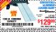 Harbor Freight Coupon CONVERTIBLE ALUMINUM LOADING RAMP Lot No. 94057/60333 Expired: 4/18/15 - $129.99
