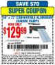 Harbor Freight Coupon CONVERTIBLE ALUMINUM LOADING RAMP Lot No. 94057/60333 Expired: 5/18/15 - $129.99