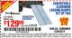 Harbor Freight Coupon CONVERTIBLE ALUMINUM LOADING RAMP Lot No. 94057/60333 Expired: 12/5/15 - $129.99