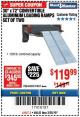 Harbor Freight Coupon CONVERTIBLE ALUMINUM LOADING RAMP Lot No. 94057/60333 Expired: 3/25/18 - $119.99