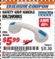 Harbor Freight ITC Coupon Safety Grip Handle Lot No. 96086 Expired: 9/30/17 - $5.99