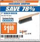 Harbor Freight ITC Coupon 7" Bench Brush Lot No. 62617 / 1072 Expired: 9/20/16 - $1.69