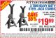 Harbor Freight Coupon 3 TON HEAVY DUTY STEEL JACK STANDS Lot No. 61196/62392/38846/69597 Expired: 4/21/15 - $19.99