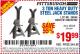 Harbor Freight Coupon 3 TON HEAVY DUTY STEEL JACK STANDS Lot No. 61196/62392/38846/69597 Expired: 7/8/15 - $19.99