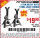 Harbor Freight Coupon 3 TON HEAVY DUTY STEEL JACK STANDS Lot No. 61196/62392/38846/69597 Expired: 9/2/15 - $19.99