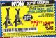 Harbor Freight Coupon 3 TON HEAVY DUTY STEEL JACK STANDS Lot No. 61196/62392/38846/69597 Expired: 11/1/15 - $19.99