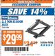 Harbor Freight ITC Coupon HAUL-MASTER 2.5 TON TRAILER/RV SCISSOR STABILIZER Lot No. 96406 Expired: 11/14/17 - $29.99