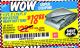 Harbor Freight Coupon HFT 11 FT. 4 IN. X 19 FT. 6 IN. HEAVY DUTY REFLECTIVE ALL-PURPOSE WEATHER-RESISTANT 9 MIL TARP Lot No. 47676 Expired: 6/20/15 - $18.88