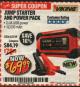 Harbor Freight Coupon LITHIUM ION JUMP STARTER AND POWER PACK Lot No. 62749/64412/56797/56798 Expired: 9/30/17 - $69.99