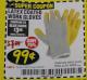 Harbor Freight Coupon HARDY LATEX COATED WORK GLOVES Lot No. 90909/61436/90912/61435/90913/61437 Expired: 4/30/18 - $0.99