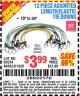 Harbor Freight Coupon 12 PIECE ASSORTED LENGTH ELASTIC TIE DOWNS Lot No. 60534/46682/61938 Expired: 5/16/15 - $3.99