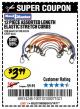 Harbor Freight Coupon 12 PIECE ASSORTED LENGTH ELASTIC TIE DOWNS Lot No. 60534/46682/61938 Expired: 5/14/17 - $3.99