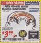 Harbor Freight Coupon 12 PIECE ASSORTED LENGTH ELASTIC TIE DOWNS Lot No. 60534/46682/61938 Expired: 1/31/18 - $3.99