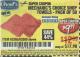 Harbor Freight Coupon MECHANICS CHOICE SHOP TOWELS PACK OF 50 Lot No. 63365/63360 Expired: 7/19/17 - $9.99
