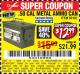 Harbor Freight Coupon .50 CAL METAL AMMO CAN Lot No. 63750/56810/63181 Expired: 6/8/17 - $12.99