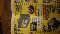Harbor Freight Coupon .50 CAL METAL AMMO CAN Lot No. 63750/56810/63181 Expired: 6/23/18 - $12.99