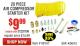 Harbor Freight Coupon 20 PIECE AIR COMPRESSOR STARTER KIT Lot No. 62688/57051/64599 Expired: 4/30/15 - $9.99