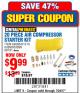 Harbor Freight Coupon 20 PIECE AIR COMPRESSOR STARTER KIT Lot No. 62688/57051/64599 Expired: 7/24/17 - $9.99