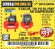 Harbor Freight Coupon 3 GALLON, 100 PSI OILLESS AIR COMPRESSORS Lot No. 69269/97080/60637/61615/95275 Expired: 12/11/17 - $39.99