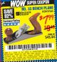 Harbor Freight Coupon WINDSOR DESIGN NO. 33 BENCH PLANE Lot No. 97544 Expired: 4/13/17 - $7.99