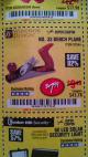 Harbor Freight Coupon WINDSOR DESIGN NO. 33 BENCH PLANE Lot No. 97544 Expired: 11/4/17 - $7.99
