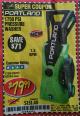 Harbor Freight Coupon 1750 PSI ELECTRIC PRESSURE WASHER Lot No. 63254/63255 Expired: 7/1/17 - $79.99